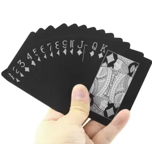 Men's Black Edition Waterproof Card Deck - Mad Man