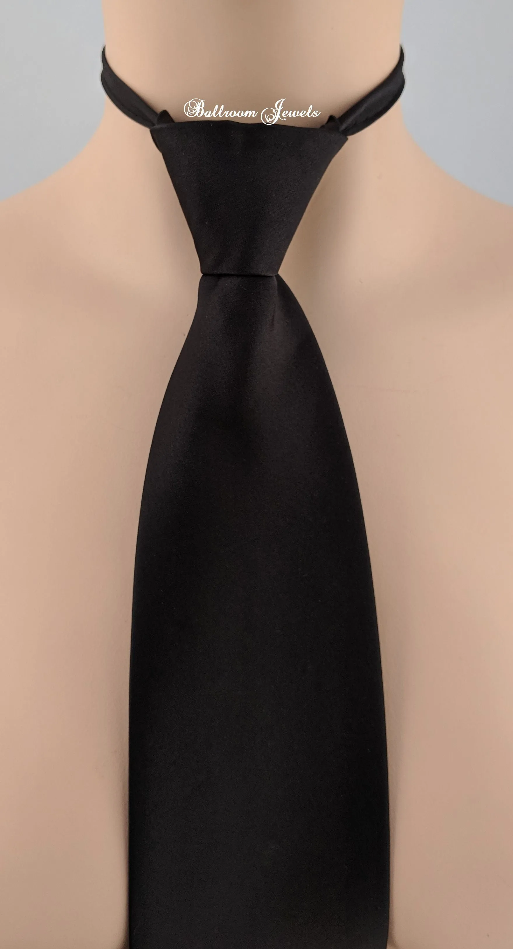 Men's  Black Tie