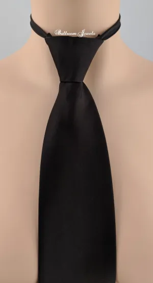 Men's  Black Tie