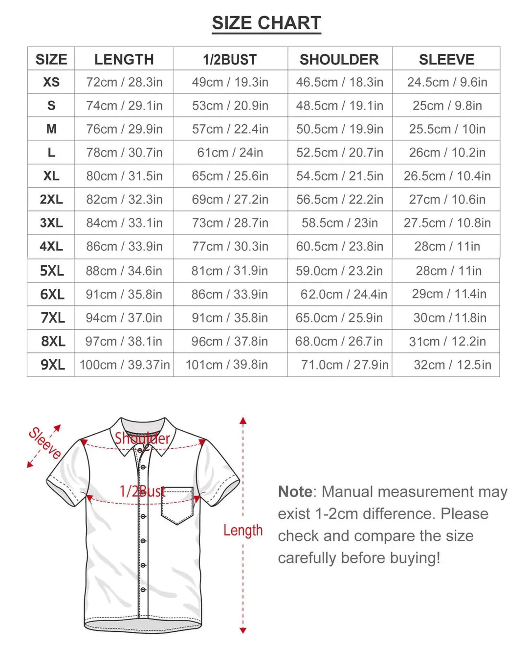 Men's Geometric Print Button-Up Shirt