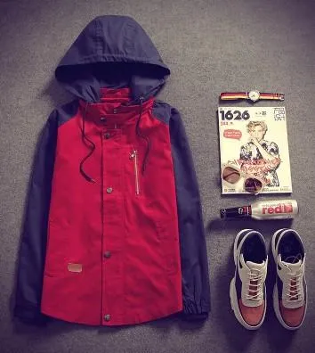 Men's Hooded Jacket Up To 5XL