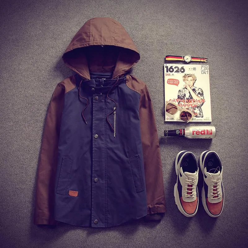 Men's Hooded Jacket Up To 5XL