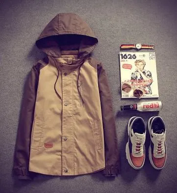 Men's Hooded Jacket Up To 5XL