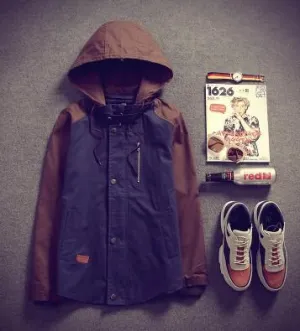 Men's Hooded Jacket Up To 5XL