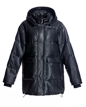 Men's Horizontal Leather Jacket