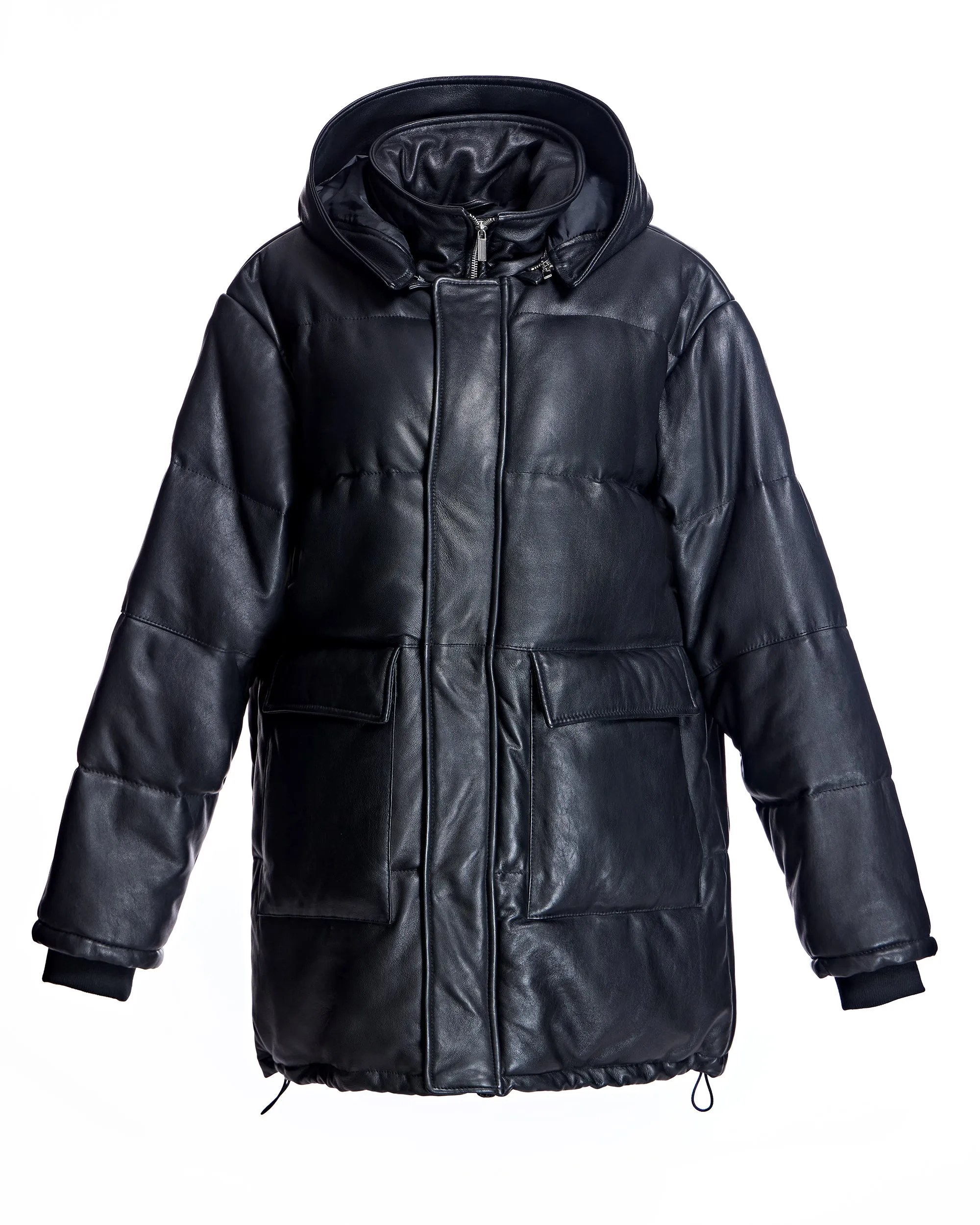 Men's Horizontal Leather Jacket