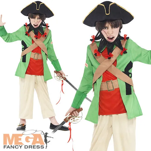 Men's Horrible Histories Blackbeard Pirate Costume