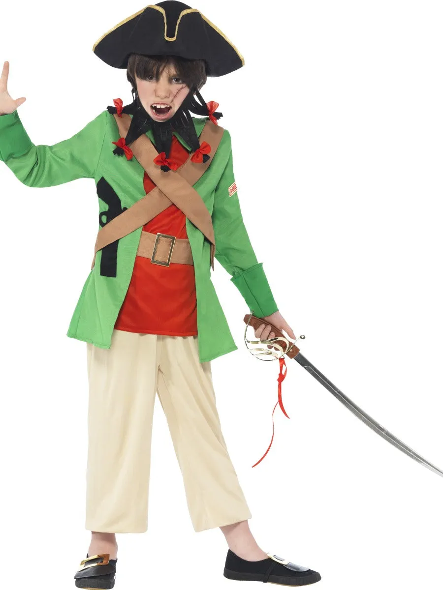 Men's Horrible Histories Blackbeard Pirate Costume