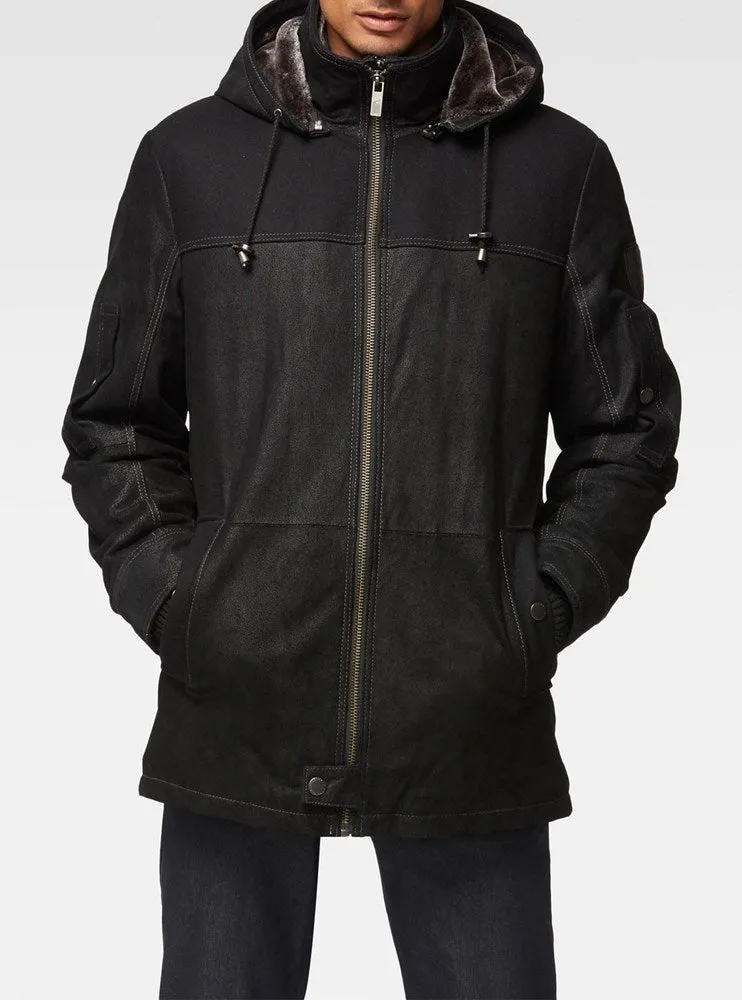 Men's leather jacket