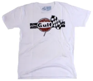 Men's M&P Speed Shop T-Shirt: GULF Checkered Flag