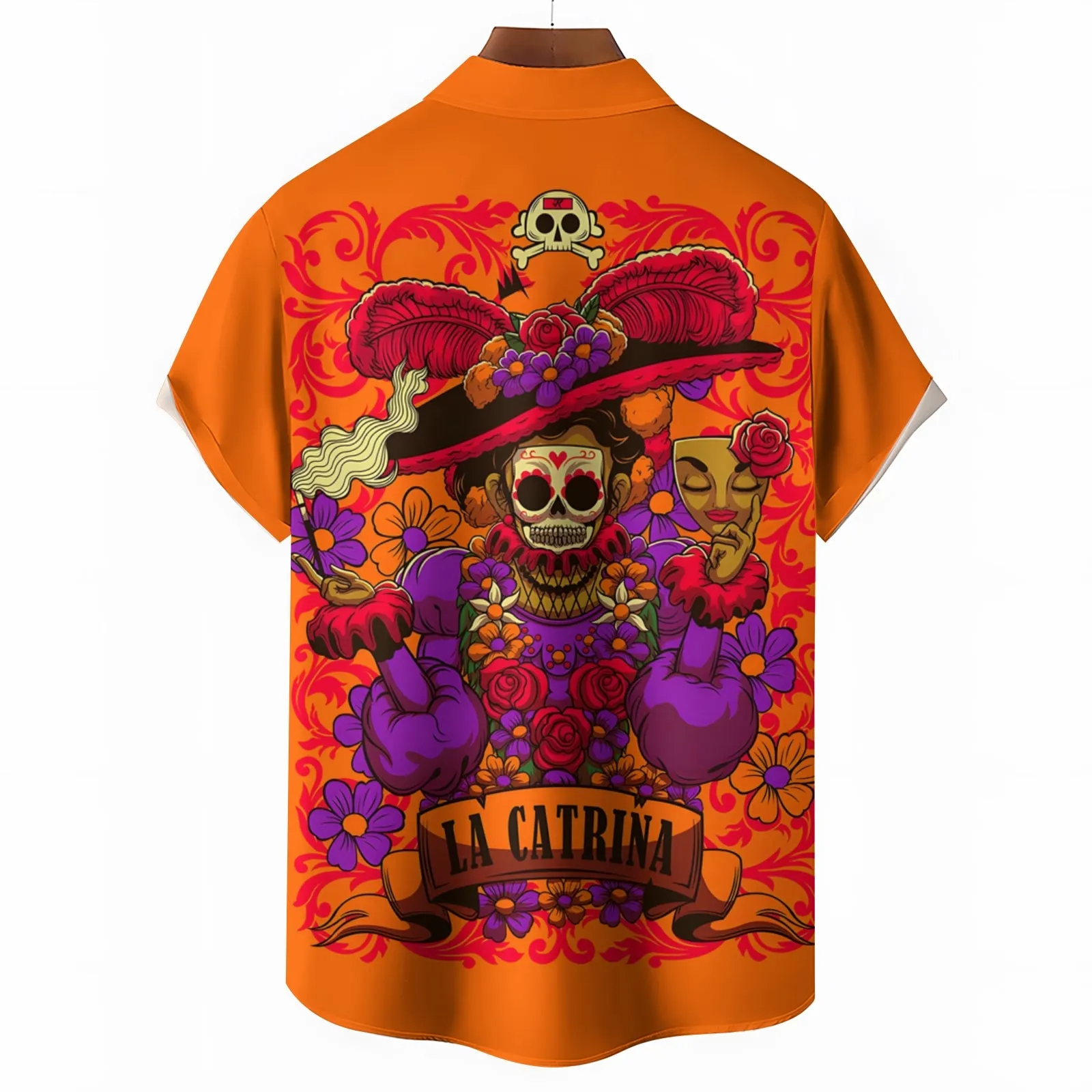Men's Mexico Casual Short Sleeve Shirt 2404000244