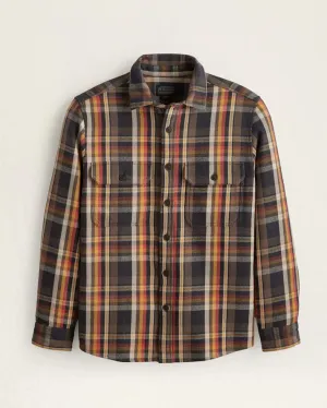 Men's Pendleton | Men's Plaid Arcadia Flannel Shirt | Red Olive Navy Check