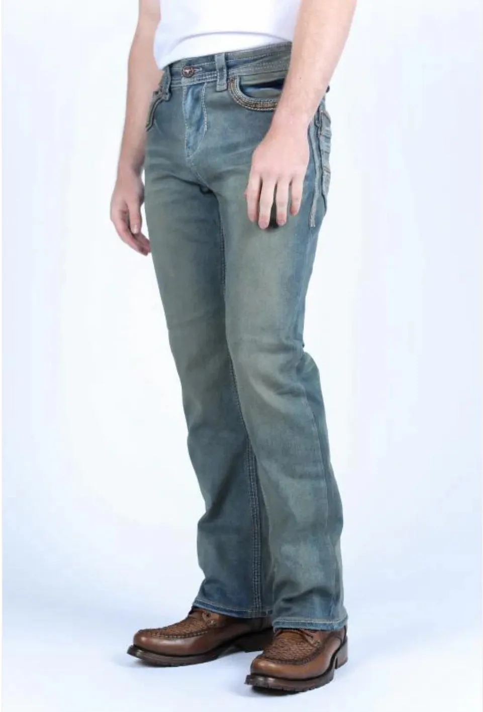 Men’s Platini Denim Holt Men’s Slim Bootcut Jeans