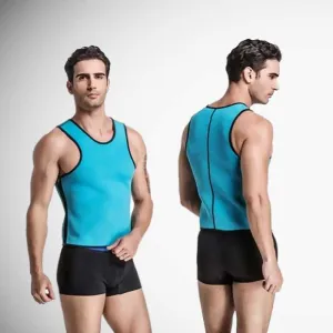 Men's Reversible Neoprene Slimming Sports Shirt