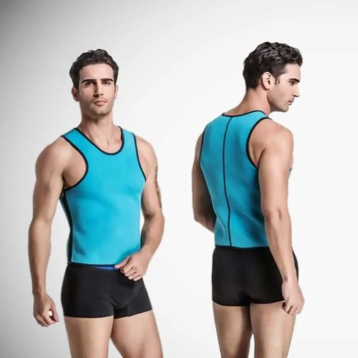 Men's Reversible Neoprene Slimming Sports Shirt