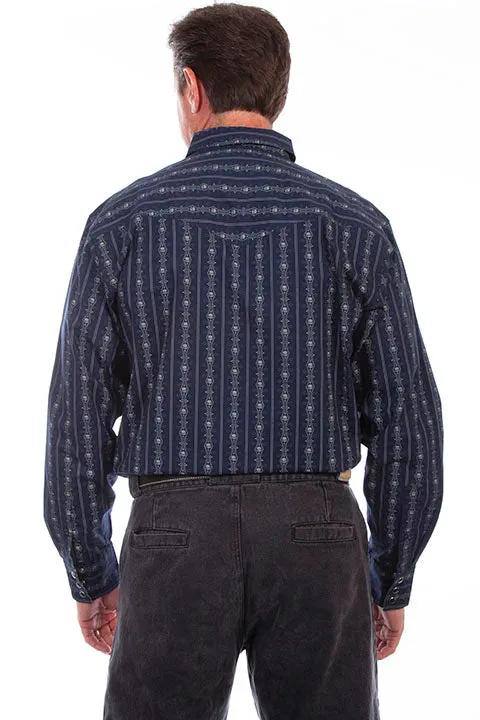 Men's Signature Shirt Collection: Scully Stripe Skulls