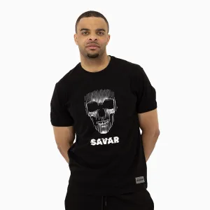 Men's Skull Screen Printed Short Sleeves T-Shirt