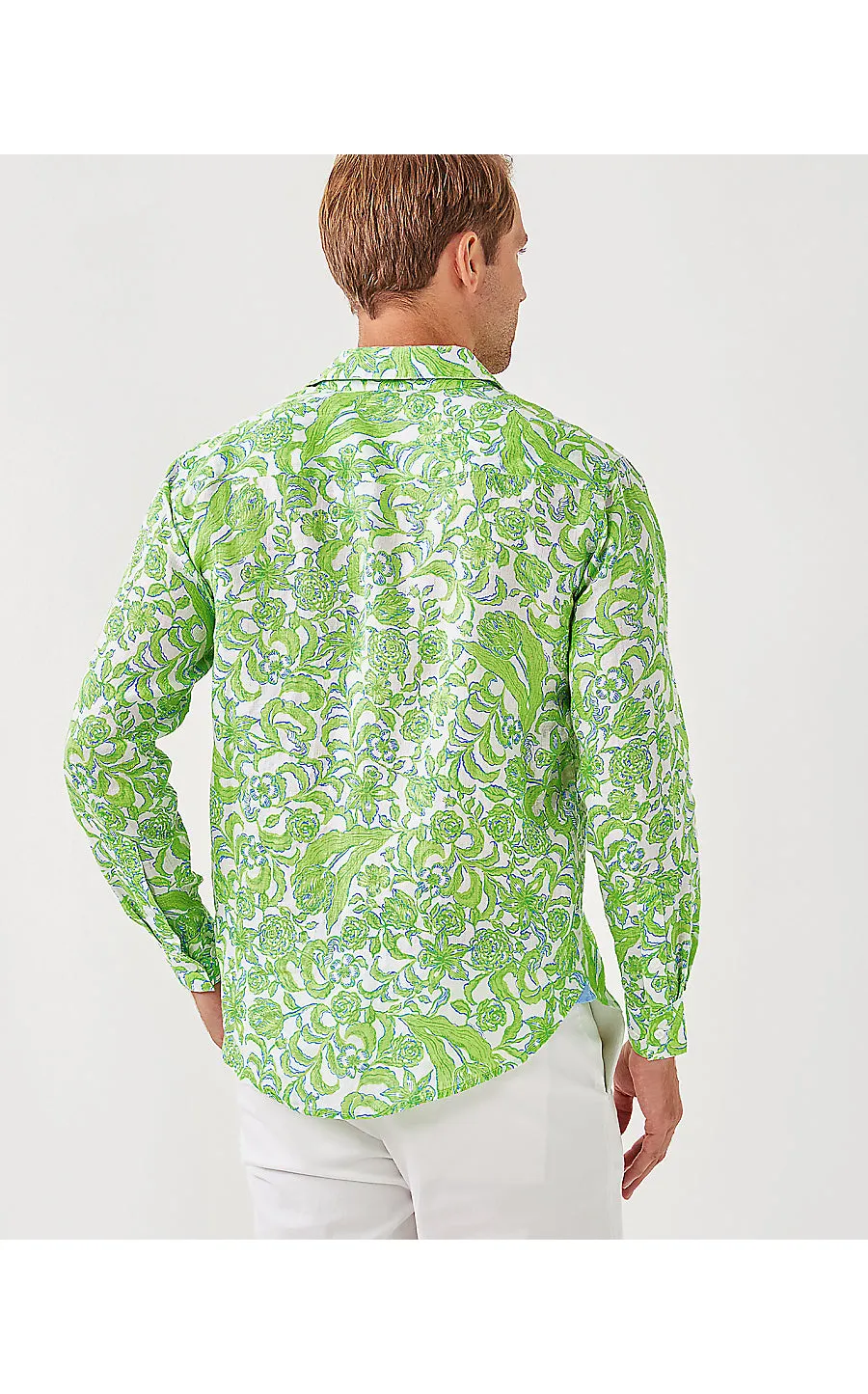 Men's Stuff Addison Shirt - Resort White - Lil Daffodil Hill
