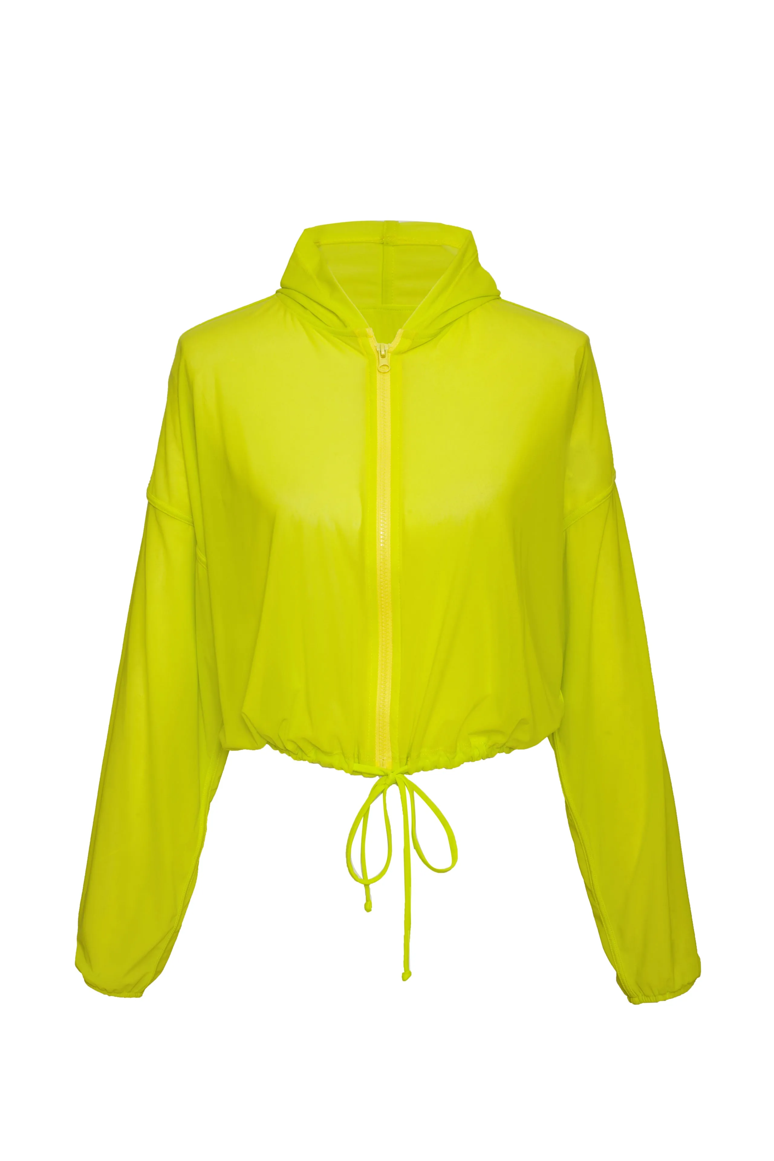 Mesh  Zip Hoodie