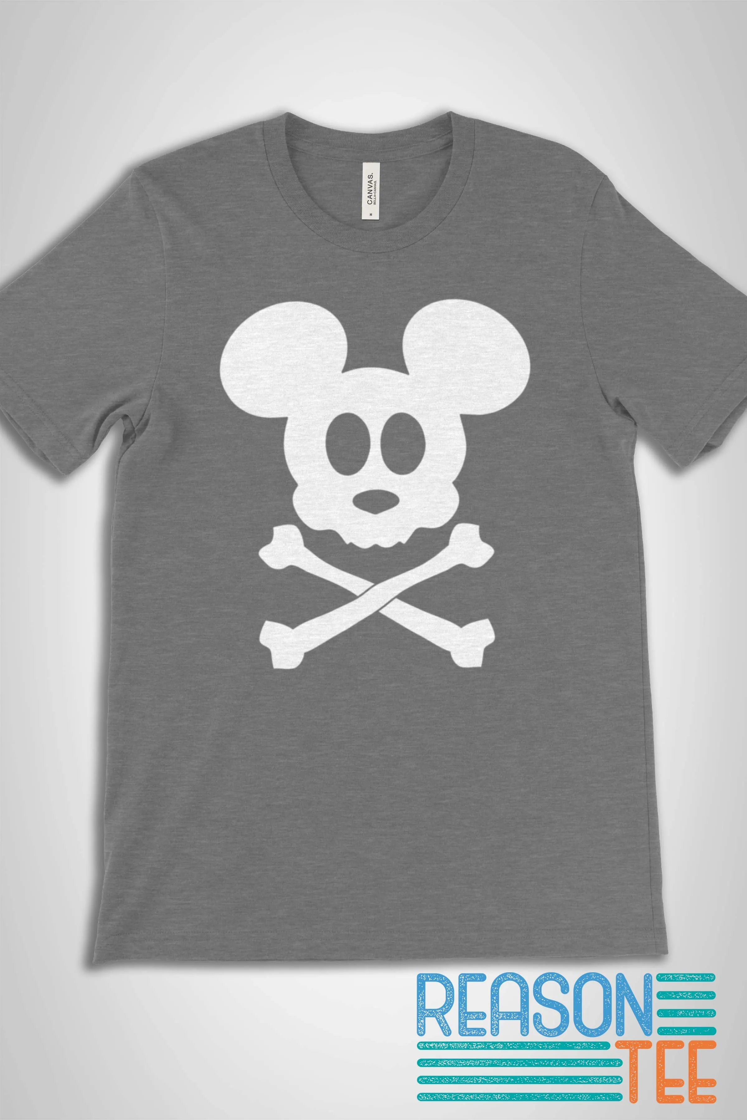 Mickey Skull and Crossbones T-shirt