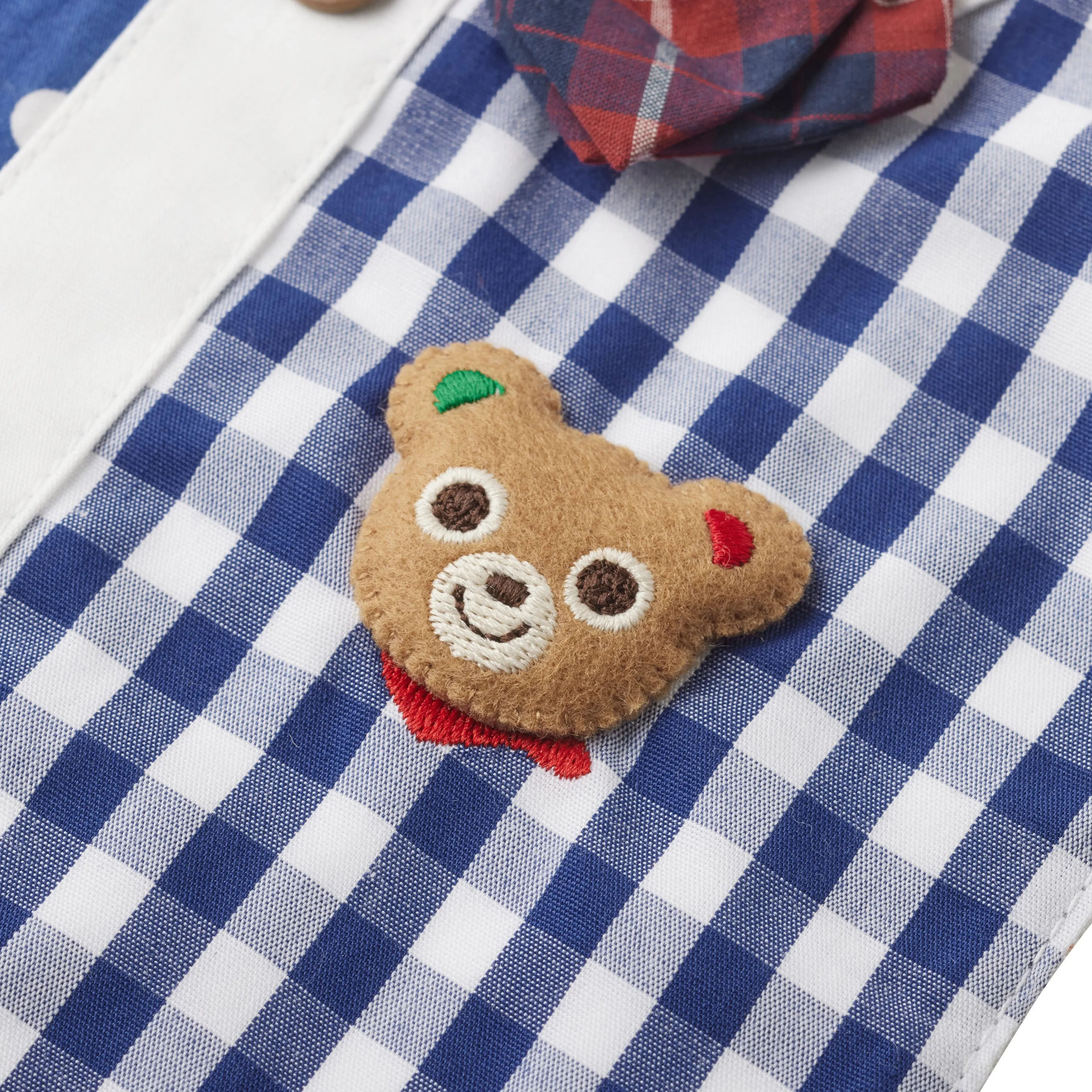 MIKIHOUSE BIB&BLOOMER SET