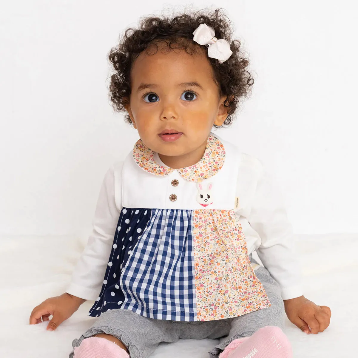 MIKIHOUSE BIB&BLOOMER SET