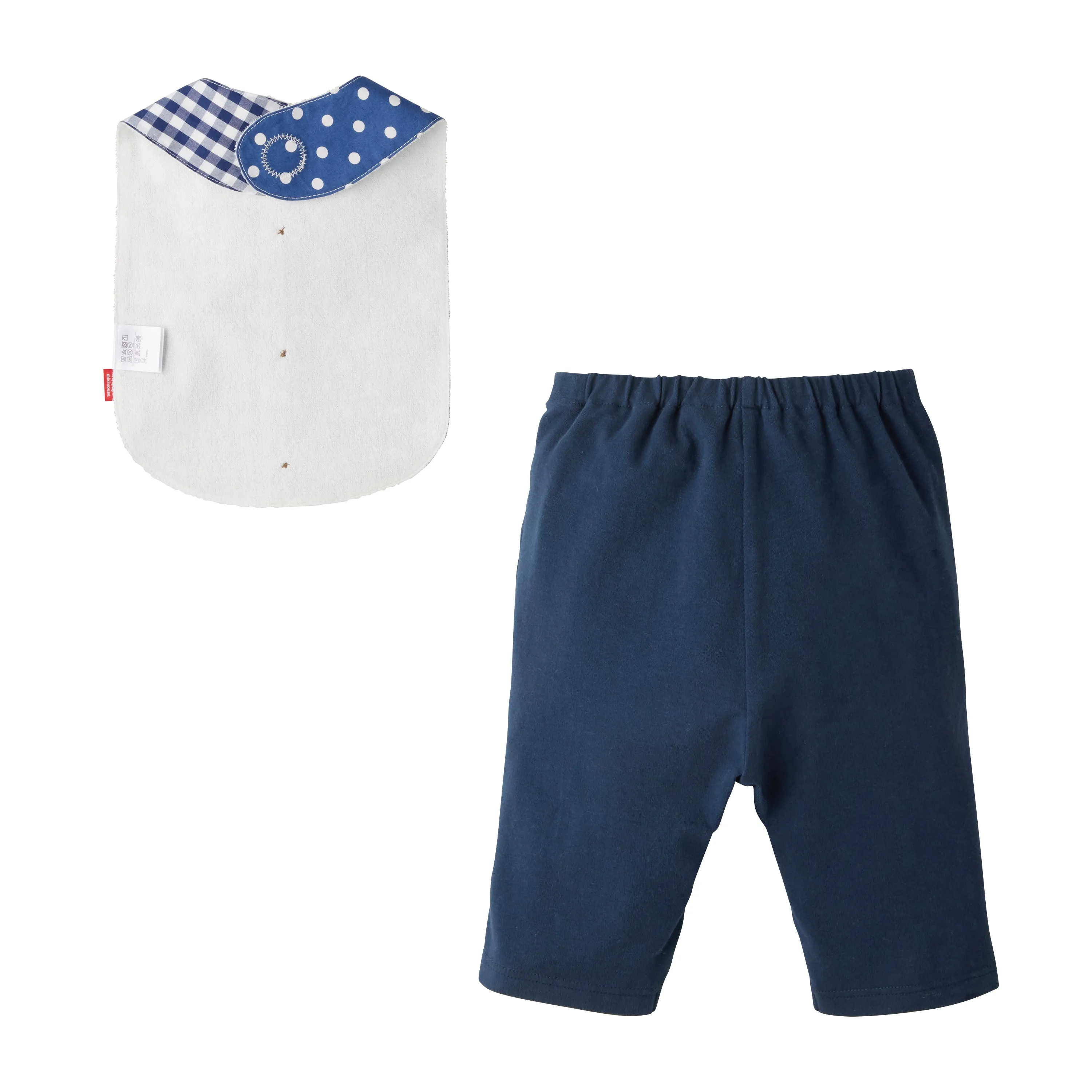 MIKIHOUSE BIB&BLOOMER SET