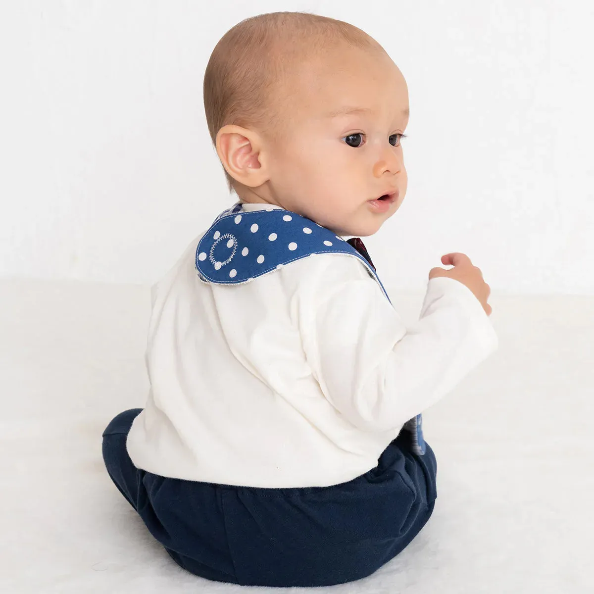 MIKIHOUSE BIB&BLOOMER SET