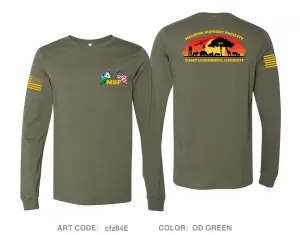 Mission Support Facility Comfort Unisex Cotton LS Tee - cfz84E