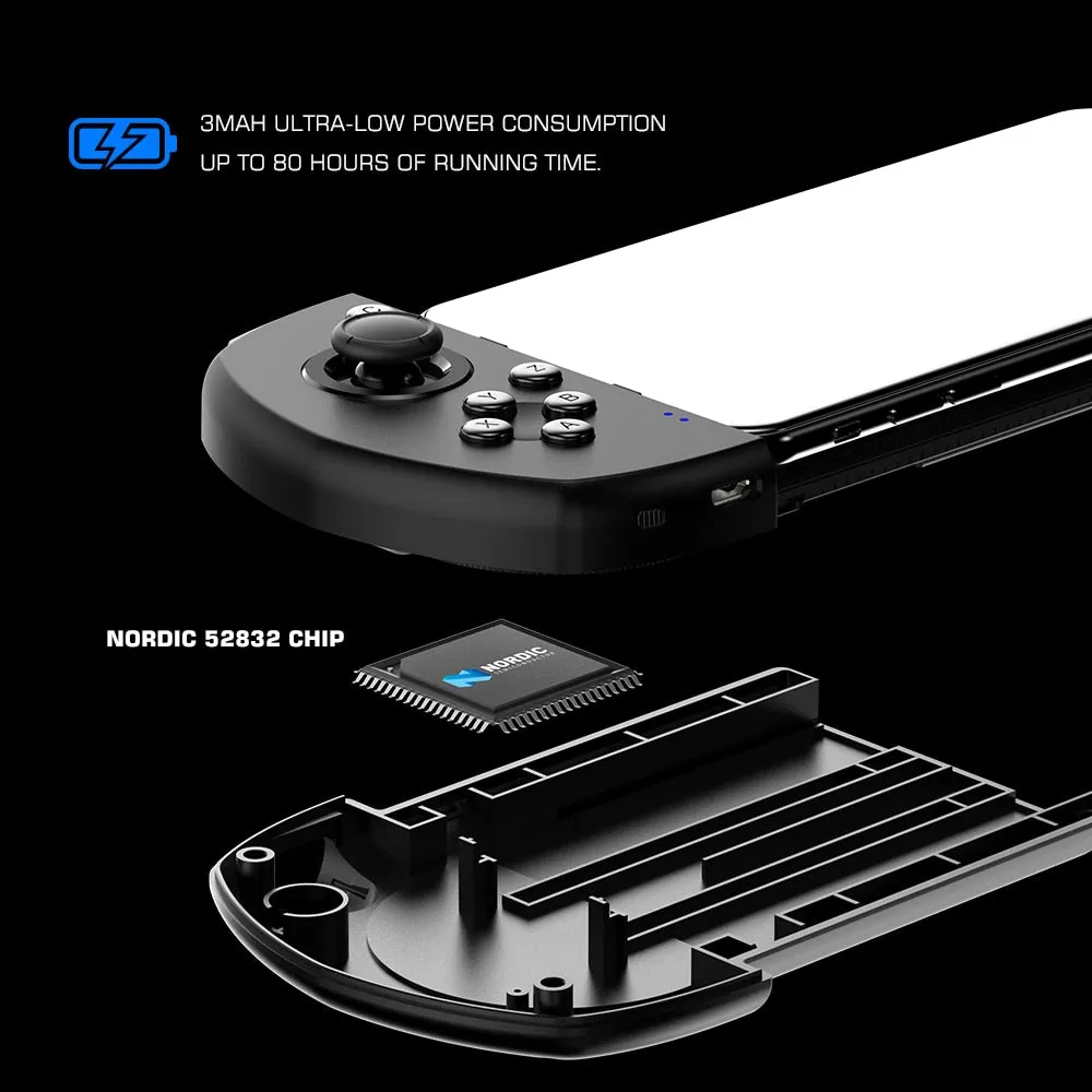 Mobile Gaming Controller |  Smartphone Joystick | Bluetooth Wireless Easy Connect
