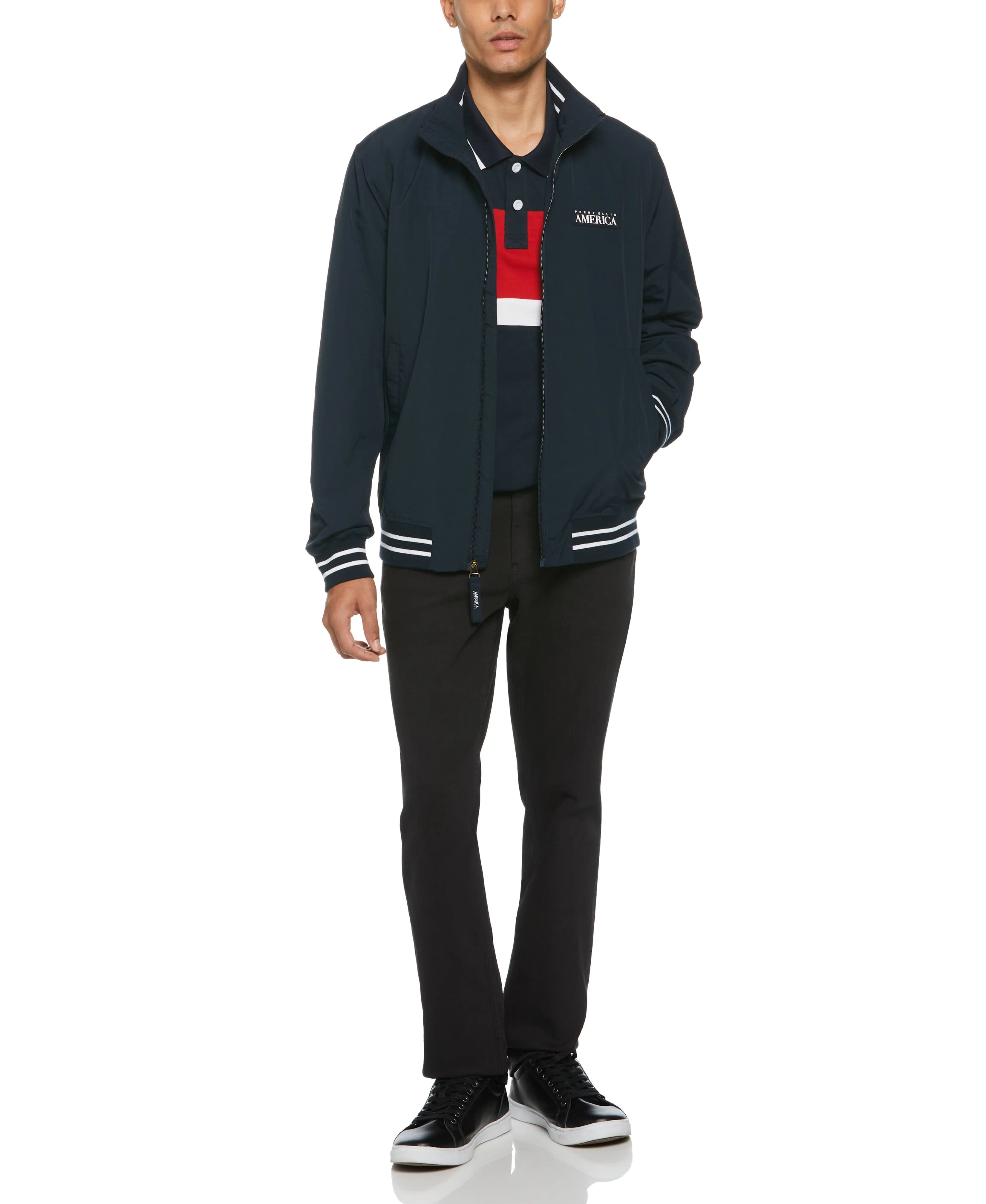Mock Neck Sailing Jacket