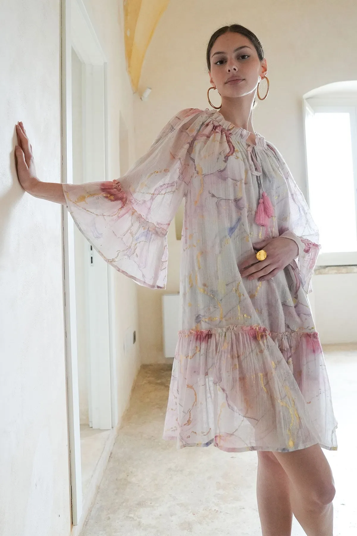 Nalai Tunic Pink