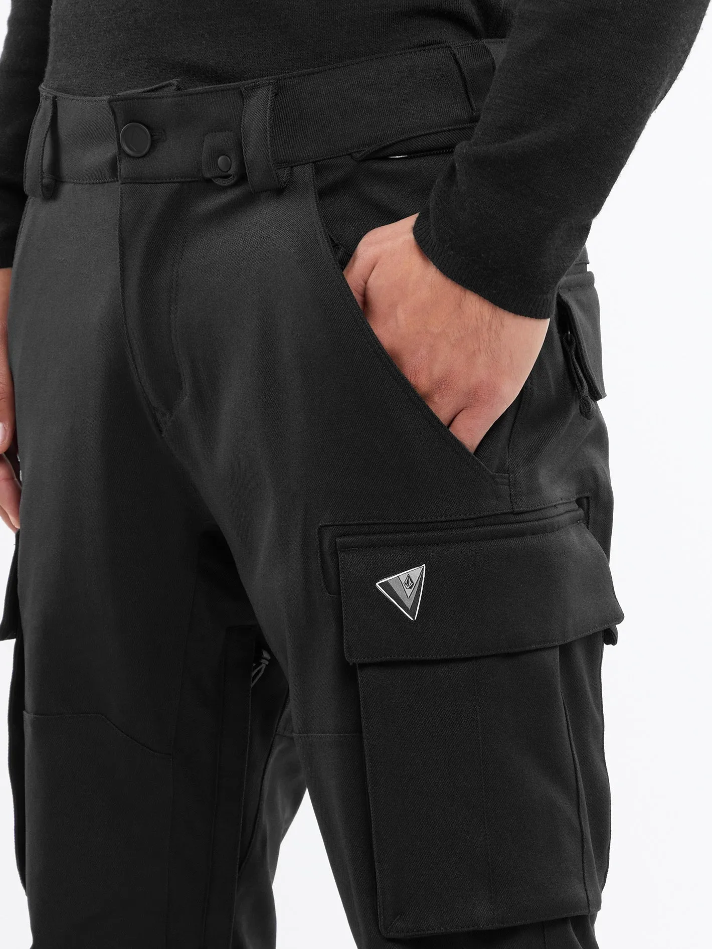 New Articulated Trousers - BLACK