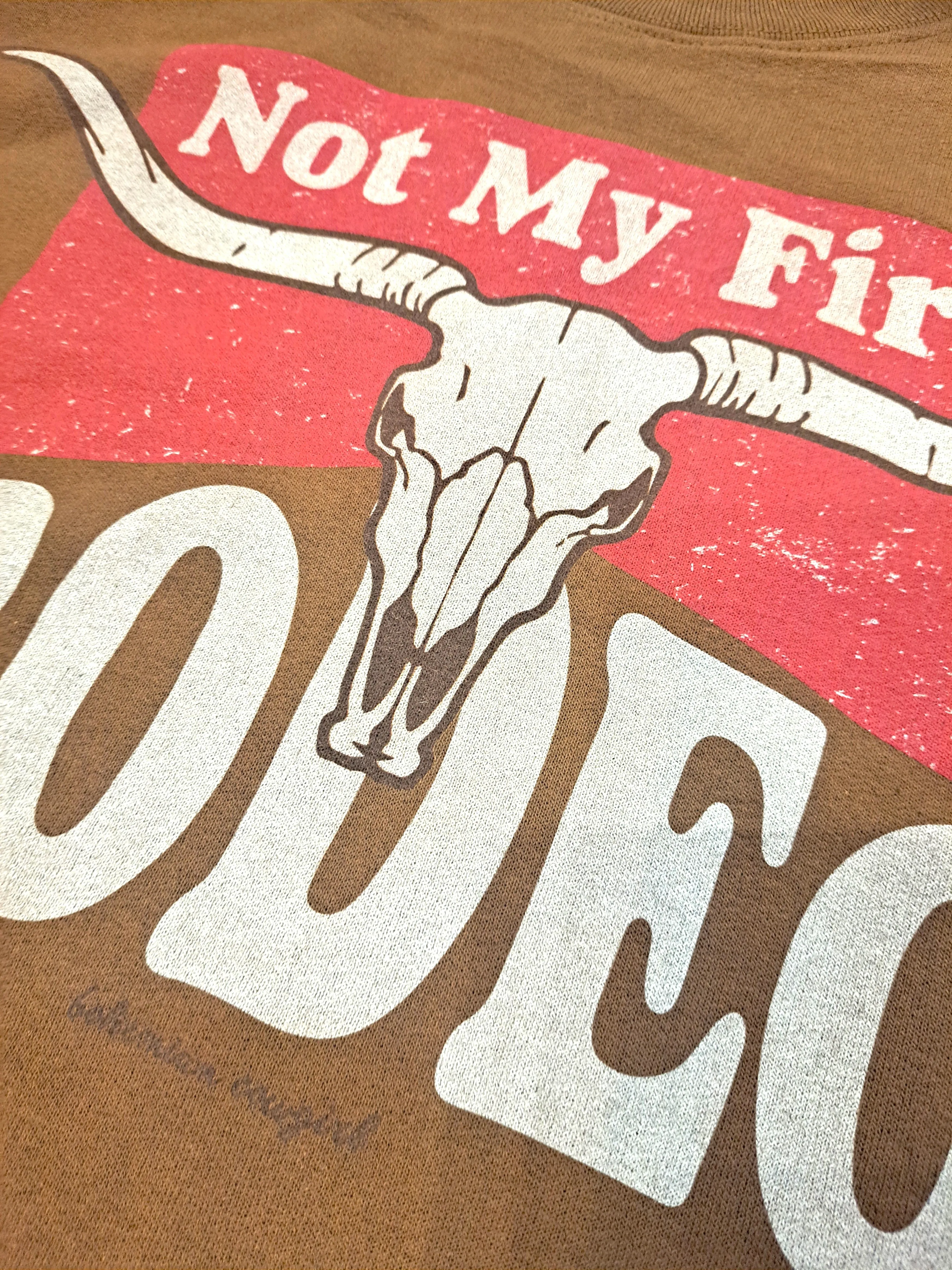 Not My First Rodeo Skull Sweatshirt