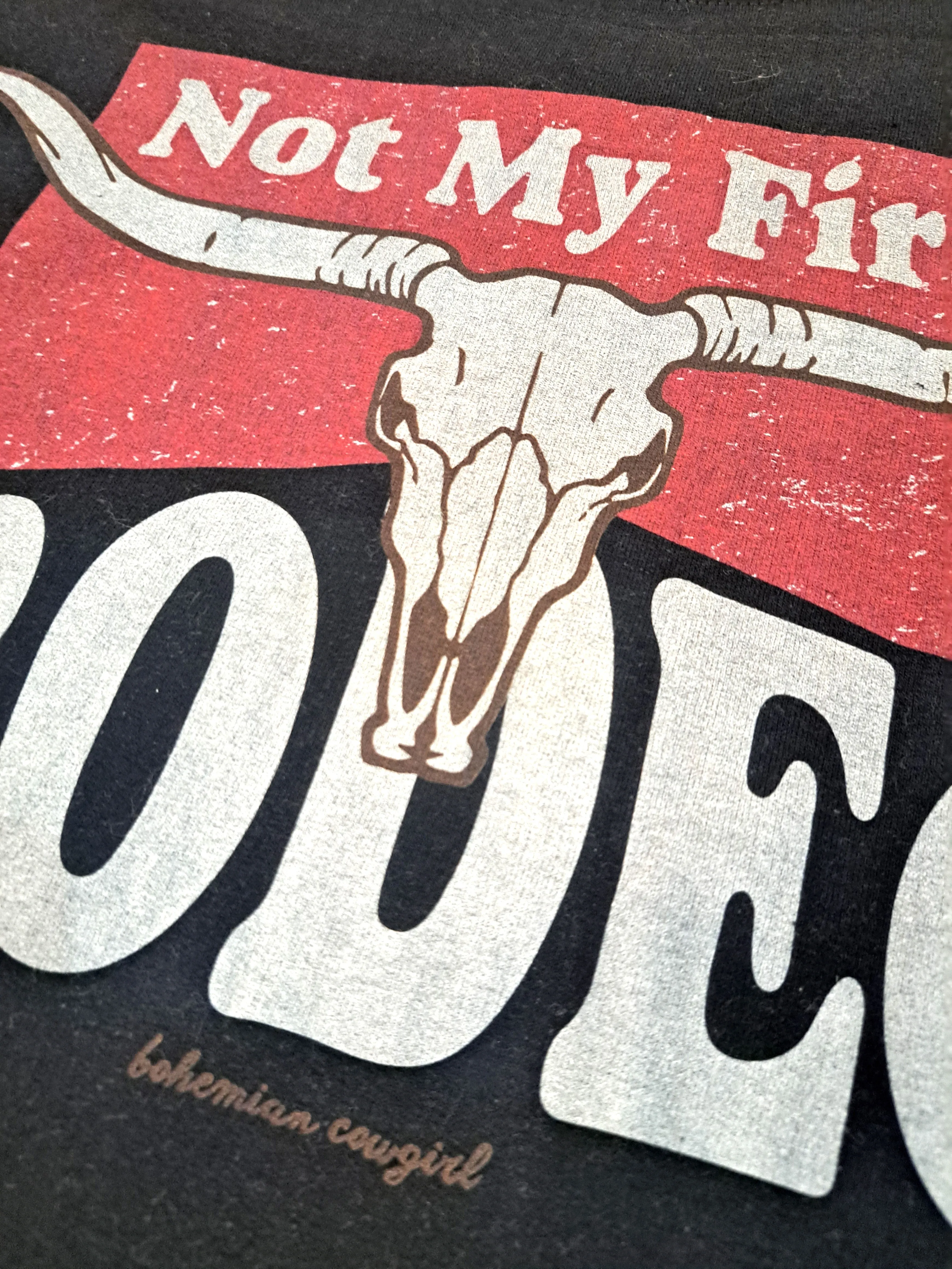 Not My First Rodeo Skull Sweatshirt