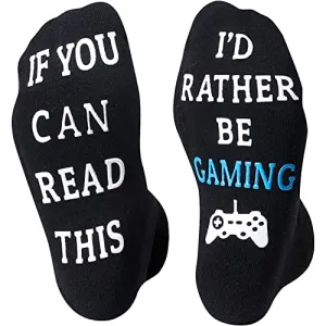 Novelty Gamer Socks, Gamer Gifts for Men Women Who Love Game, Gaming Socks for Game Lovers, Funny Gaming Gifts, Video Game Socks