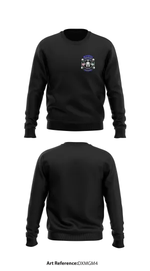 NYPD Powerlifting Core Men's Crewneck Performance Sweatshirt - DXMgm4