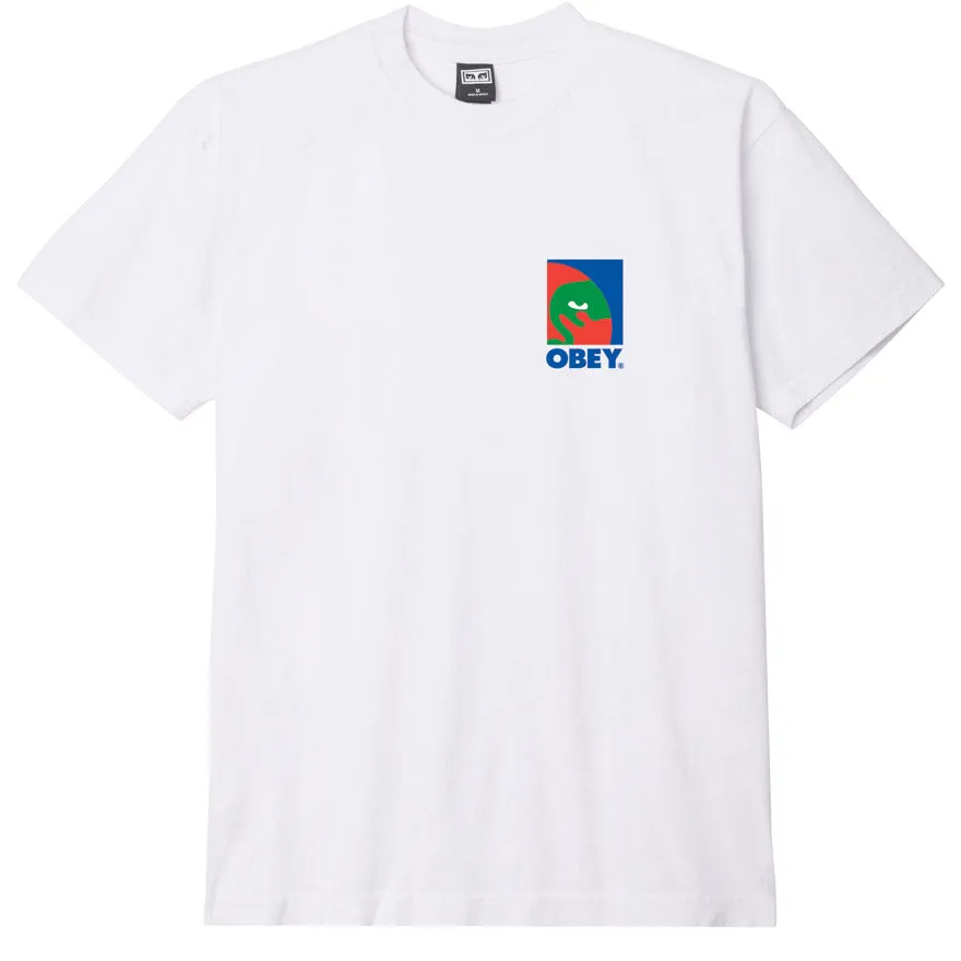 Obey circular icon tee