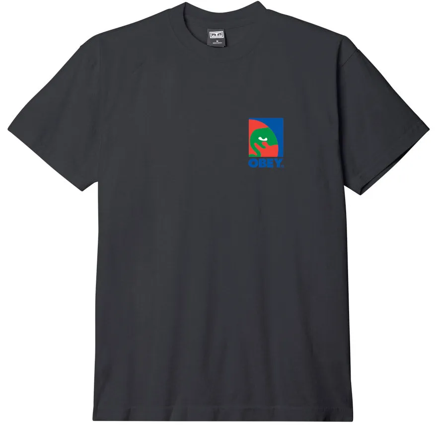Obey circular icon tee