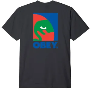 Obey circular icon tee