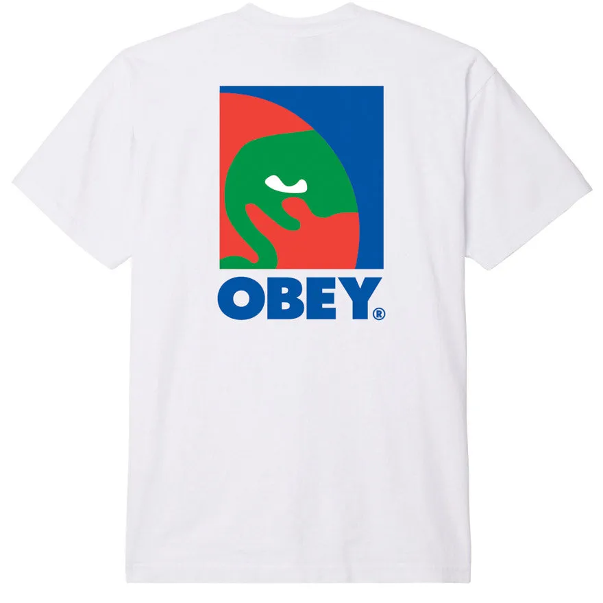 Obey circular icon tee
