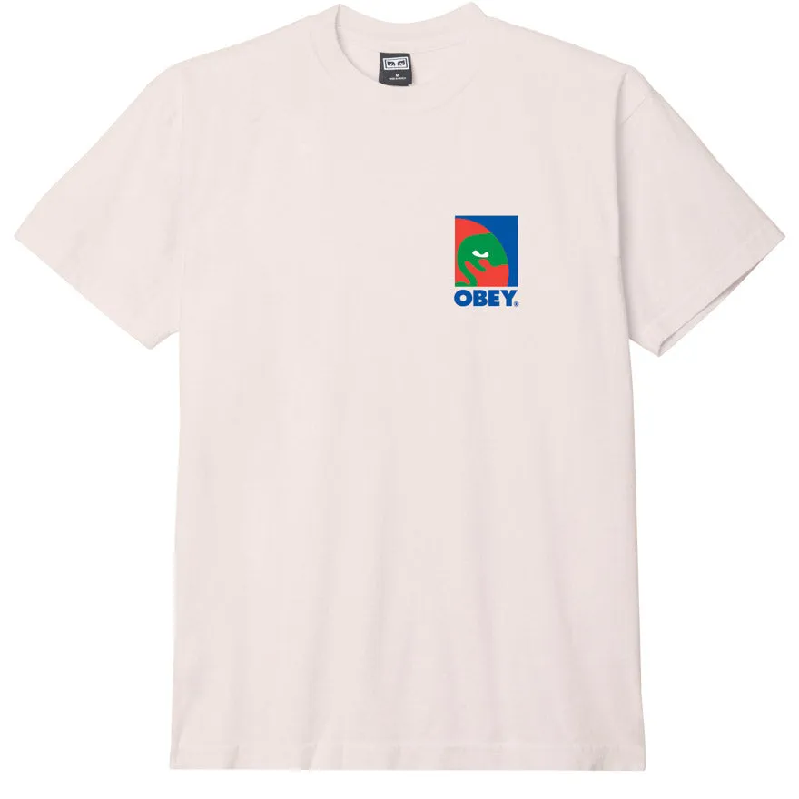 Obey circular icon tee