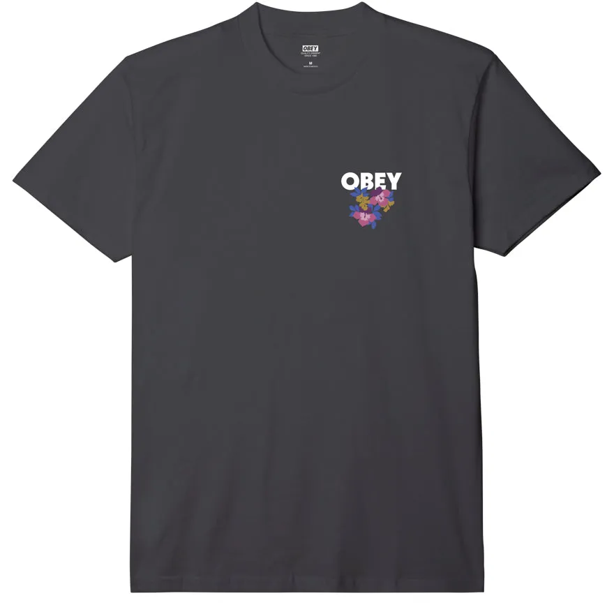 Obey floral garden tee