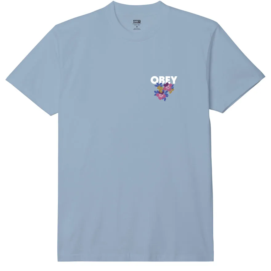 Obey floral garden tee