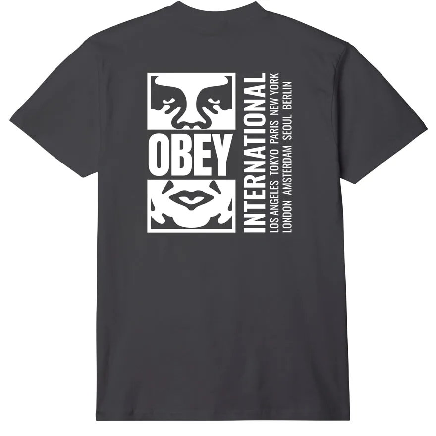 Obey icon split tee
