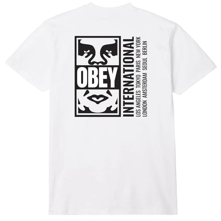 Obey icon split tee