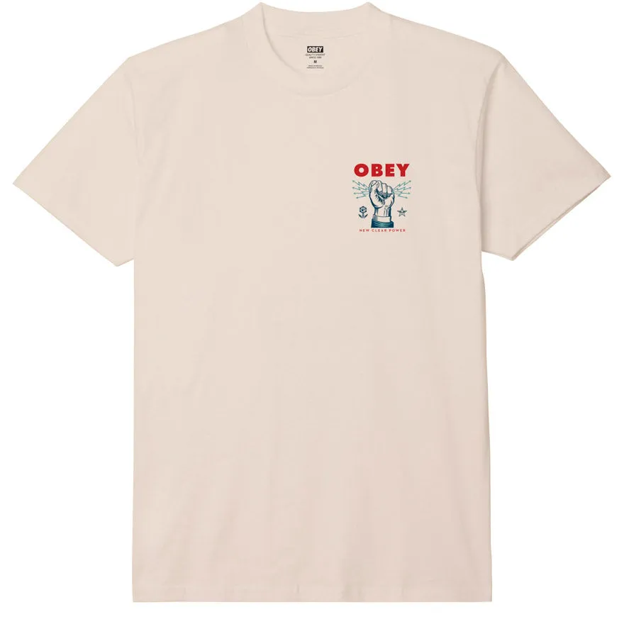 Obey new clear power tee