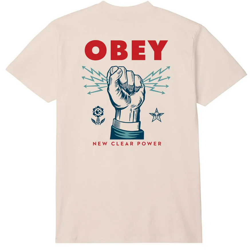 Obey new clear power tee