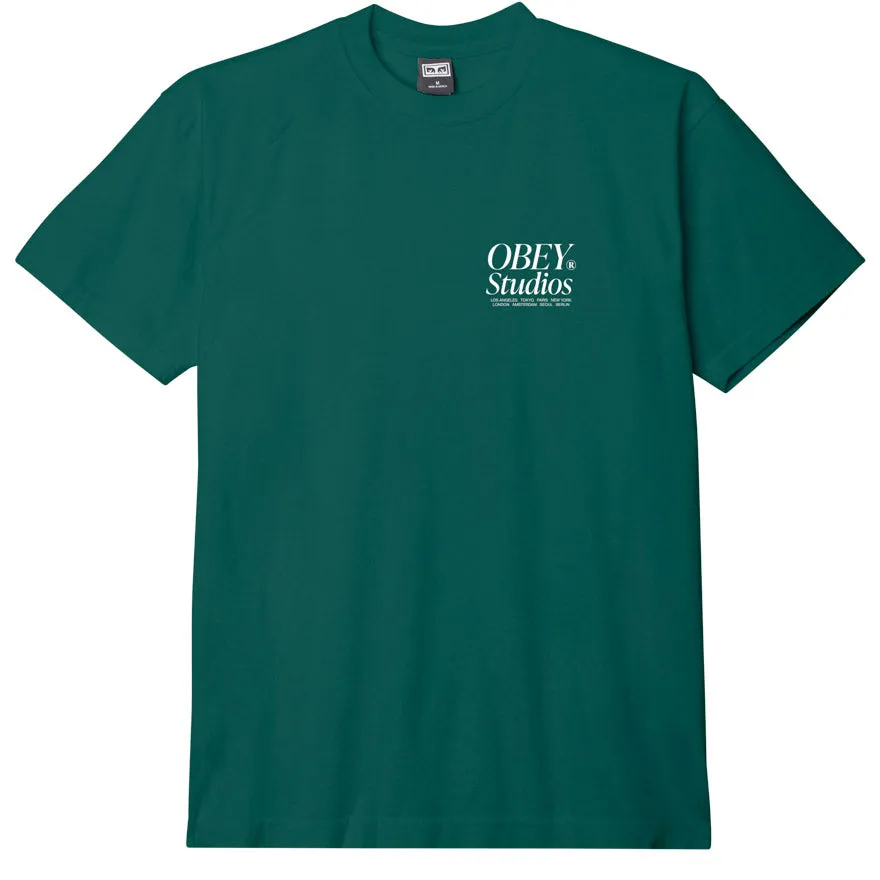 Obey studios icon tee