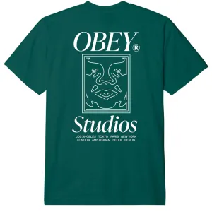 Obey studios icon tee